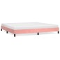 vidaXL Estructura de cama de terciopelo rosa 200x200 cm vidaXL Estructura de cama de terciopelo rosa 200x200 cm