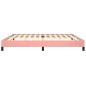 vidaXL Estructura de cama de terciopelo rosa 200x200 cm vidaXL Estructura de cama de terciopelo rosa 200x200 cm