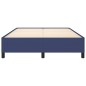 vidaXL Estructura de cama de tela azul 140x190 cm vidaXL Estructura de cama de tela azul 140x190 cm