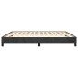 vidaXL Estructura de cama de terciopelo gris claro 180x200 cm