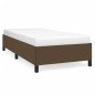 vidaXL Estructura de cama de tela marrón 100x200 cm vidaXL Estructura de cama de tela marrón 100x200 cm