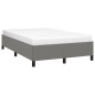 vidaXL Estructura de cama de tela gris oscuro 120x200 cm vidaXL Estructura de cama de tela gris oscuro 120x200 cm