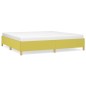 vidaXL Estructura de cama de tela verde 200x200 cm