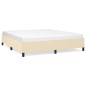 vidaXL Estructura de cama tela color crema 180x200 cm vidaXL Estructura de cama tela color crema 180x200 cm