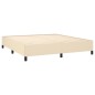 vidaXL Estructura de cama tela color crema 180x200 cm vidaXL Estructura de cama tela color crema 180x200 cm