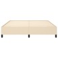 vidaXL Estructura de cama tela color crema 180x200 cm vidaXL Estructura de cama tela color crema 180x200 cm