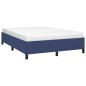 vidaXL Estructura de cama de tela gris taupe azul 140x200 cm vidaXL Estructura de cama de tela gris taupe azul 140x200 cm