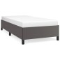 vidaXL Estructura de cama cuero sintético gris 80x200 cm vidaXL Estructura de cama cuero sintético gris 80x200 cm