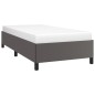vidaXL Estructura de cama cuero sintético gris 80x200 cm vidaXL Estructura de cama cuero sintético gris 80x200 cm