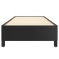 vidaXL Estructura de cama de cuero sintético negro 90x200 cm vidaXL Estructura de cama de cuero sintético negro 90x200 cm