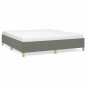 vidaXL Estructura de cama tela gris oscuro 180x200 cm vidaXL Estructura de cama tela gris oscuro 180x200 cm