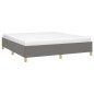 vidaXL Estructura de cama tela gris oscuro 180x200 cm vidaXL Estructura de cama tela gris oscuro 180x200 cm