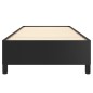 vidaXL Estructura de cama de cuero sintético negro 100x200 cm vidaXL Estructura de cama de cuero sintético negro 100x200 cm