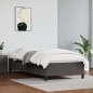 vidaXL Estructura de cama de cuero sintético gris 90x200 cm vidaXL Estructura de cama de cuero sintético gris 90x200 cm