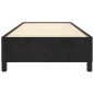 vidaXL Estructura de cama de terciopelo gris claro 100x200 cm vidaXL Estructura de cama de terciopelo gris claro 100x200 cm