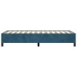 vidaXL Estructura de cama de terciopelo azul 80x200 cm vidaXL Estructura de cama de terciopelo azul 80x200 cm