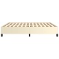 vidaXL Estructura de cama de cuero sintético crema 180x200 cm vidaXL Estructura de cama de cuero sintético crema 180x200 cm