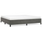 vidaXL Estructura de cama de terciopelo gris oscuro 180x200 cm vidaXL Estructura de cama de terciopelo gris oscuro 180x200 cm