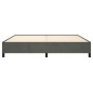 vidaXL Estructura de cama de terciopelo gris oscuro 180x200 cm vidaXL Estructura de cama de terciopelo gris oscuro 180x200 cm