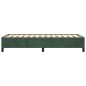 vidaXL Estructura de cama de terciopelo verde 90x200 cm vidaXL Estructura de cama de terciopelo verde 90x200 cm