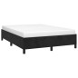 vidaXL Estructura de cama de terciopelo negro 140x190 cm vidaXL Estructura de cama de terciopelo negro 140x190 cm