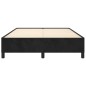 vidaXL Estructura de cama de terciopelo negro 140x190 cm vidaXL Estructura de cama de terciopelo negro 140x190 cm