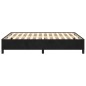 vidaXL Estructura de cama de terciopelo negro 140x190 cm vidaXL Estructura de cama de terciopelo negro 140x190 cm