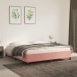 vidaXL Estructura de cama de terciopelo rosa 180x200 cm vidaXL Estructura de cama de terciopelo rosa 180x200 cm