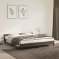 vidaXL Estructura cama con cabecero terciopelo gris oscuro 160x200 cm vidaXL Estructura cama con cabecero terciopelo gris oscuro 160x200 cm