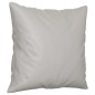vidaXL Cojines decorativos 2 uds tela microfibra gris claro 40x40 cm