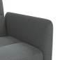 vidaXL Sofá cama con portavasos tela gris oscuro vidaXL Sofá cama con portavasos tela gris oscuro