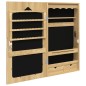 vidaXL Espejo con joyero de pared 37,5x10x67 cm vidaXL Espejo con joyero de pared 37,5x10x67 cm