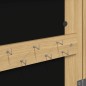 vidaXL Espejo con joyero de pared 37,5x10x67 cm vidaXL Espejo con joyero de pared 37,5x10x67 cm