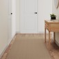 vidaXL Alfombra de pasillo con aspecto de sisal color arena 80x300 cm vidaXL Alfombra de pasillo con aspecto de sisal color arena 80x300 cm