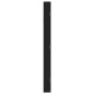 vidaXL Espejo con joyero de pared negro 30x8,5x106 cm