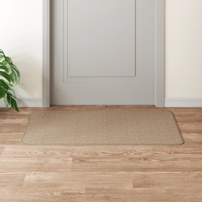 vidaXL Alfombra de pasillo con aspecto de sisal color arena 50x100 cm vidaXL Alfombra de pasillo con aspecto de sisal color arena 50x100 cm