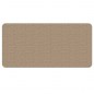 vidaXL Alfombra de pasillo con aspecto de sisal color arena 50x100 cm vidaXL Alfombra de pasillo con aspecto de sisal color arena 50x100 cm