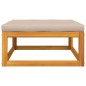 vidaXL Set de muebles para jardín 3 piezas con cojines madera acacia vidaXL Set de muebles para jardín 3 piezas con cojines madera acacia