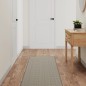 vidaXL Alfombra de pasillo con aspecto de sisal gris taupe 50x150 cm