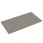 vidaXL Alfombra de pasillo con aspecto de sisal plateada 80x150 cm