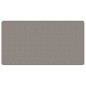 vidaXL Alfombra de pasillo con aspecto de sisal plateada 80x150 cm