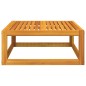 vidaXL Set de muebles para jardín 3 piezas con cojines madera acacia