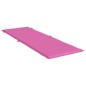 vidaXL Cojín de tumbona tela Oxford rosa vidaXL Cojín de tumbona tela Oxford rosa