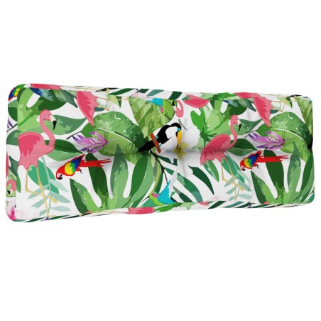 vidaXL Cojín para sofá de palets tela multicolor 120x40x12 cm