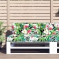 vidaXL Cojín para sofá de palets tela multicolor 120x40x12 cm vidaXL Cojín para sofá de palets tela multicolor 120x40x12 cm