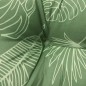vidaXL Cojines para palets 2 unidades tela estampado de hojas vidaXL Cojines para palets 2 unidades tela estampado de hojas