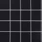 vidaXL Cojín para banco de jardín tela a cuadros negro 110x50x7 cm