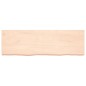 vidaXL Estante de pared madera maciza roble sin tratar 160x50x(2-6) cm vidaXL Estante de pared madera maciza roble sin tratar 160x50x(2-6) cm