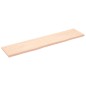 vidaXL Estante de pared madera maciza roble sin tratar 180x40x(2-4) cm vidaXL Estante de pared madera maciza roble sin tratar 180x40x(2-4) cm