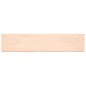 vidaXL Estante de pared madera maciza roble sin tratar 180x40x(2-4) cm vidaXL Estante de pared madera maciza roble sin tratar 180x40x(2-4) cm